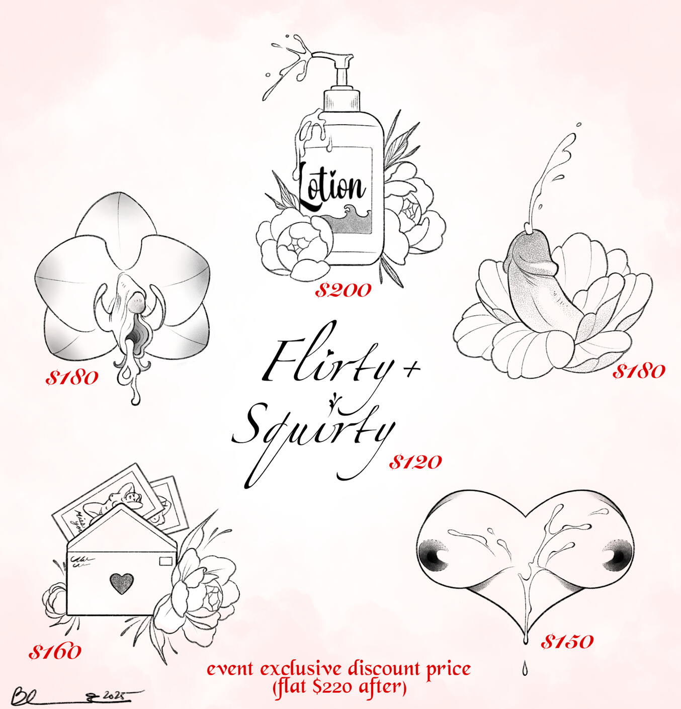 Flirty and squirty flash sheet! Flirty and squirty flash sheet!