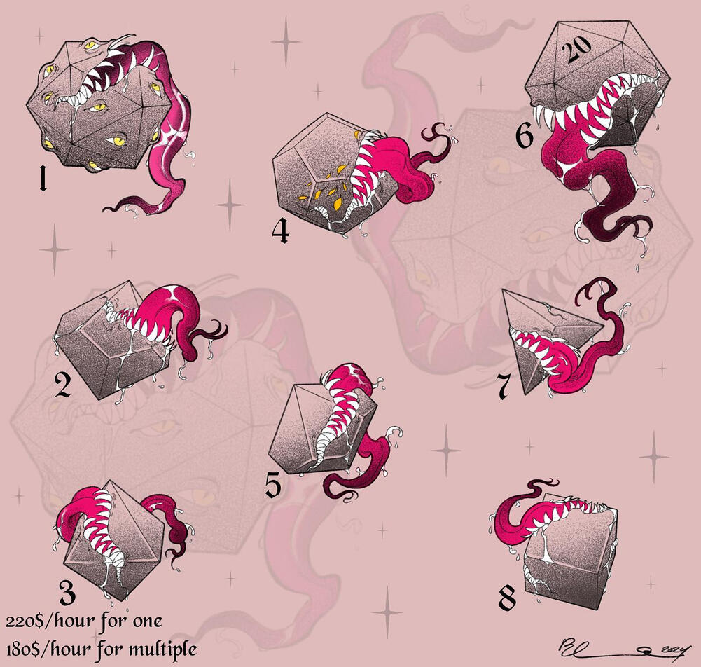 Mimic dice Mimic dice